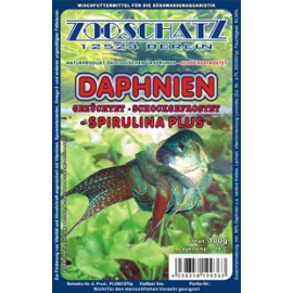 Daphnies Spirulina Plus Blister 100gr